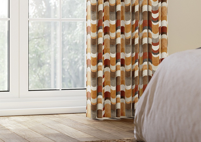 Castillo Velvet, Copper - Made to Measure Curtain - Image 5